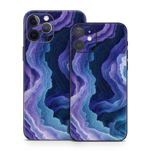 Violet Microverse iPhone 12 Series Skin