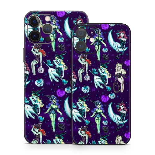 Witches and Black Cats iPhone 12 Series Skin