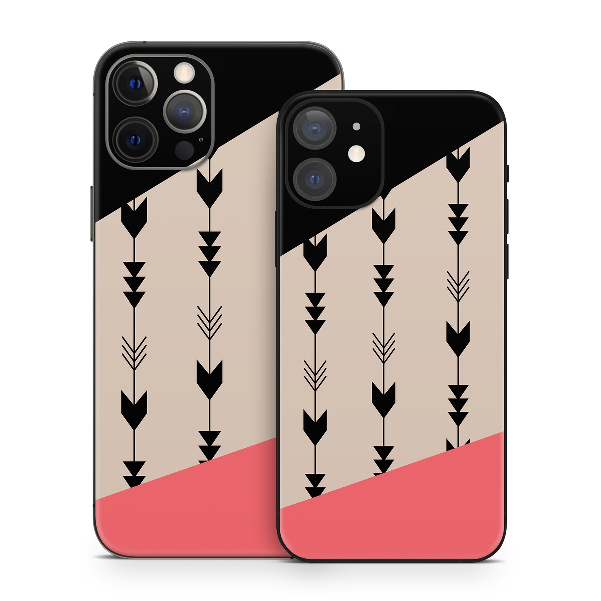 iPhone 12 Series Skin design of Line, Pattern, Design, Font, Illustration, with black, gray, pink colors