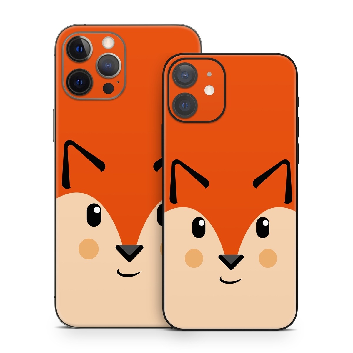 iPhone 12 Series Skin design of Cartoon, Animated cartoon, Nose, Snout, Illustration, Whiskers, Clip art, Hamster, Animation, Art, with black, red, yellow, orange colors