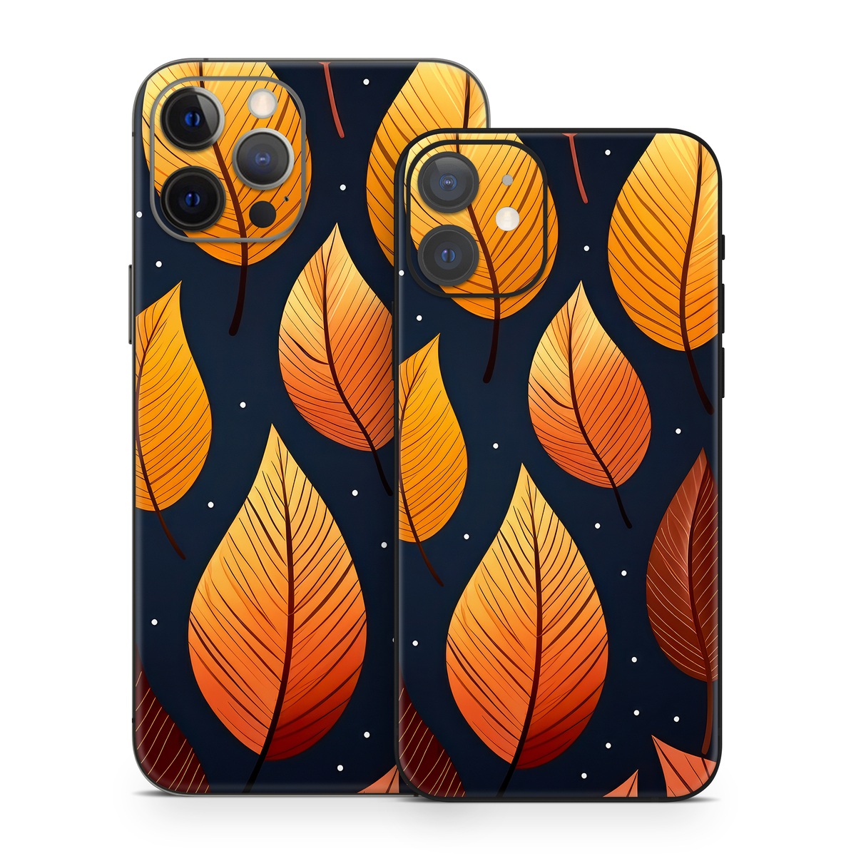 iPhone 12 Series Skin design of Amber, Orange, Lighting, Sunlight, Font, Art, Material property, Symmetry, Wood, Circle, with yellow, orange, black, white, red colors