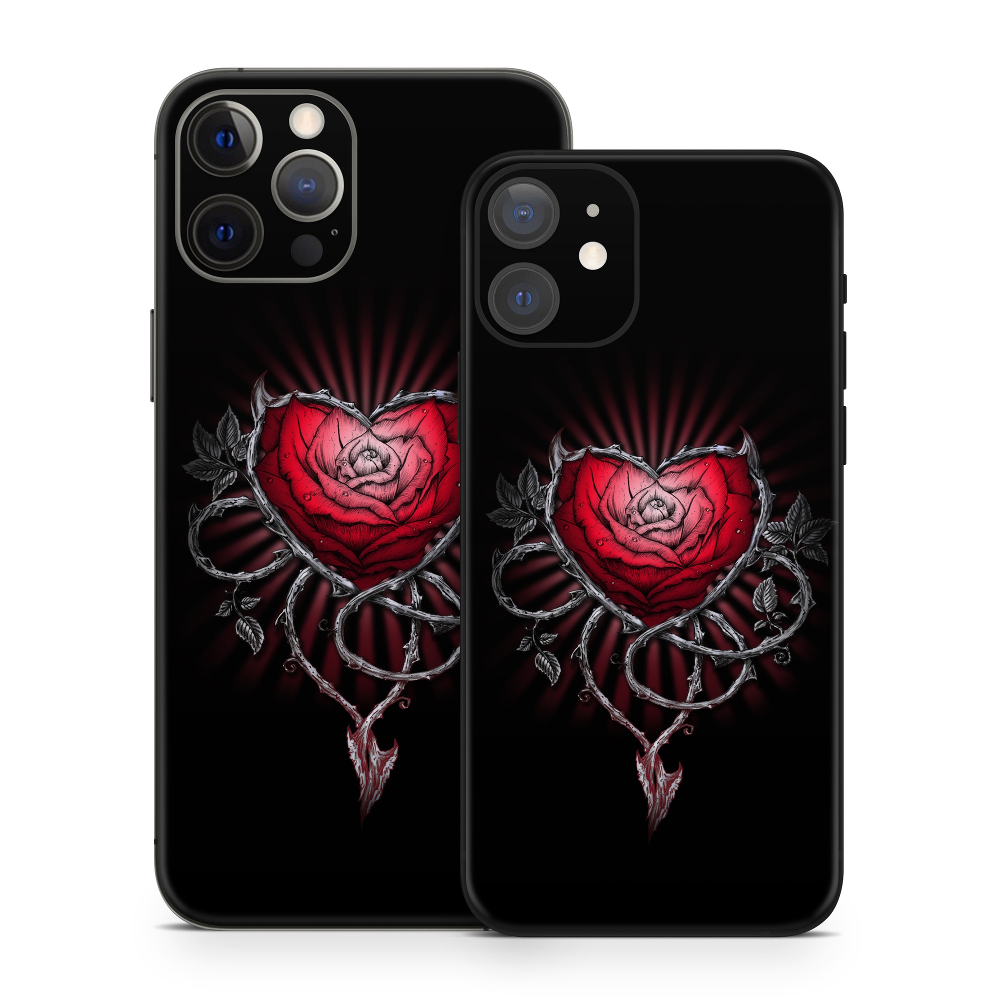 iPhone 12 Series Skin design of Human body, Flash photography, Gesture, Sleeve, Petal, Font, Jewellery, Fictional character, Magenta, Symmetry, with black, white, red, gray colors