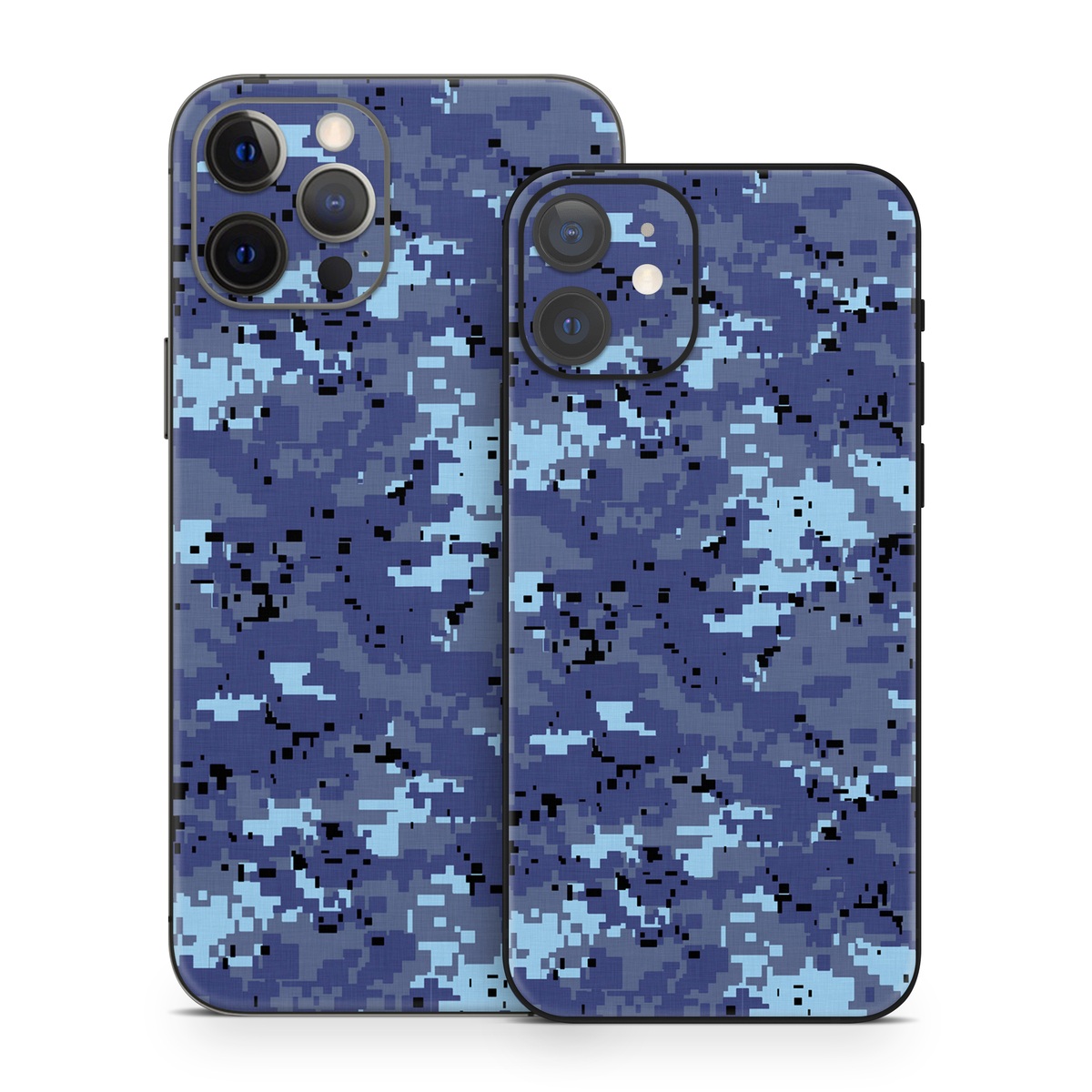 iPhone 12 Series Skin design of Blue, Purple, Pattern, Lavender, Violet, Design, with blue, gray, black colors