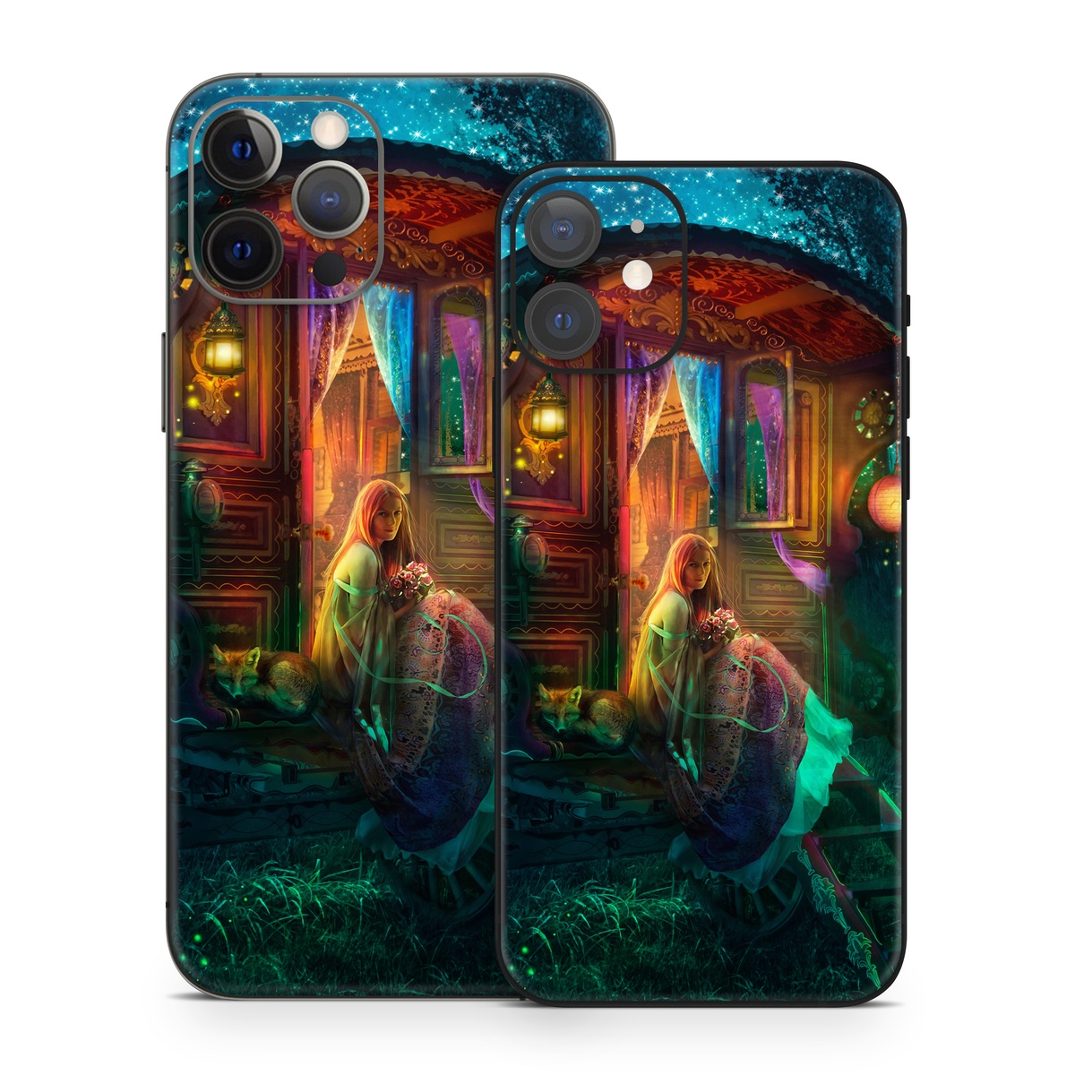 iPhone 12 Series Skin design of Illustration, Adventure game, Darkness, Art, Digital compositing, Fictional character, Games, with black, red, blue, green colors