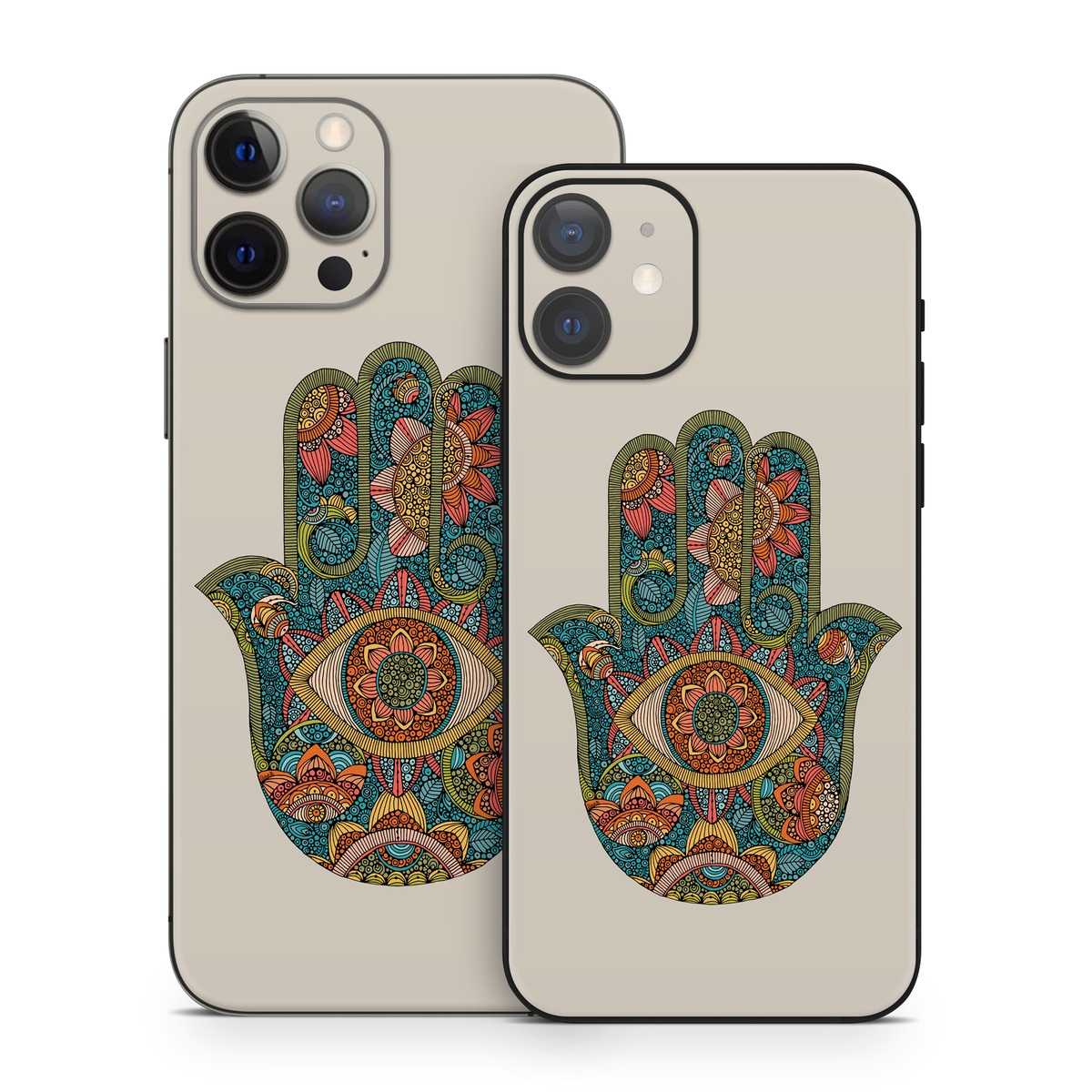 iPhone 12 Series Skin design of Art, Pattern, Symmetry, Circle, Font, Visual arts, Illustration, Painting, Symbol, Drawing, with blue, red, yellow, orange, green colors