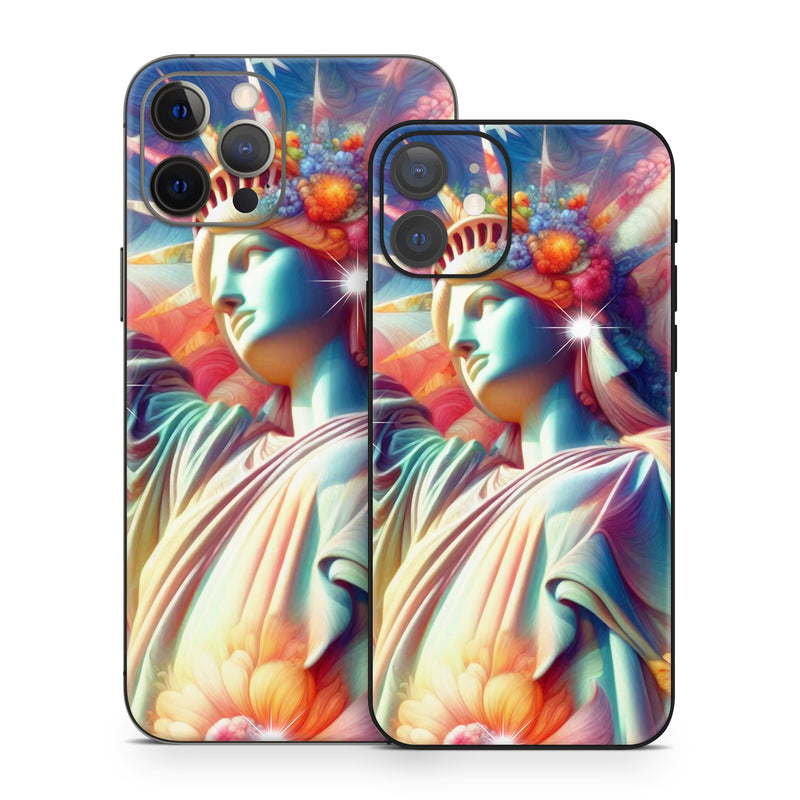 iPhone 12 Series Skin design of Fictional character, Mythology, CG artwork, Graphics, Mythical creature, Modern art, Angel, Animation