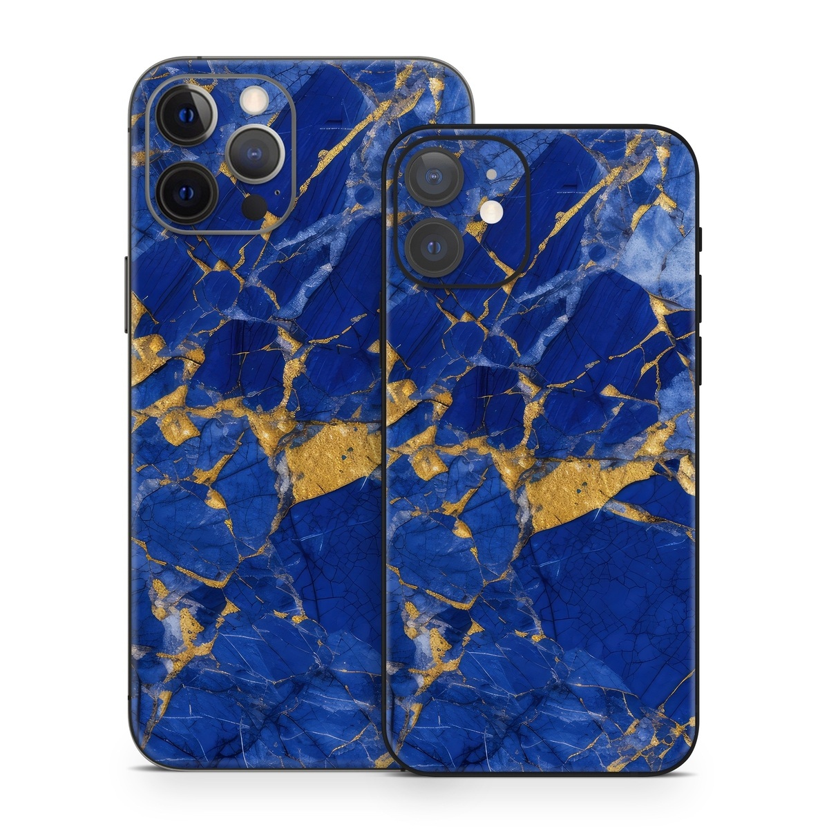 iPhone 12 Series Skin design of Liquid, Blue, Azure, Fluid, Pattern, Electric blue, Tints and shades, Transparent material, Water, Symmetry, with blue, yellow, brown, orange colors
