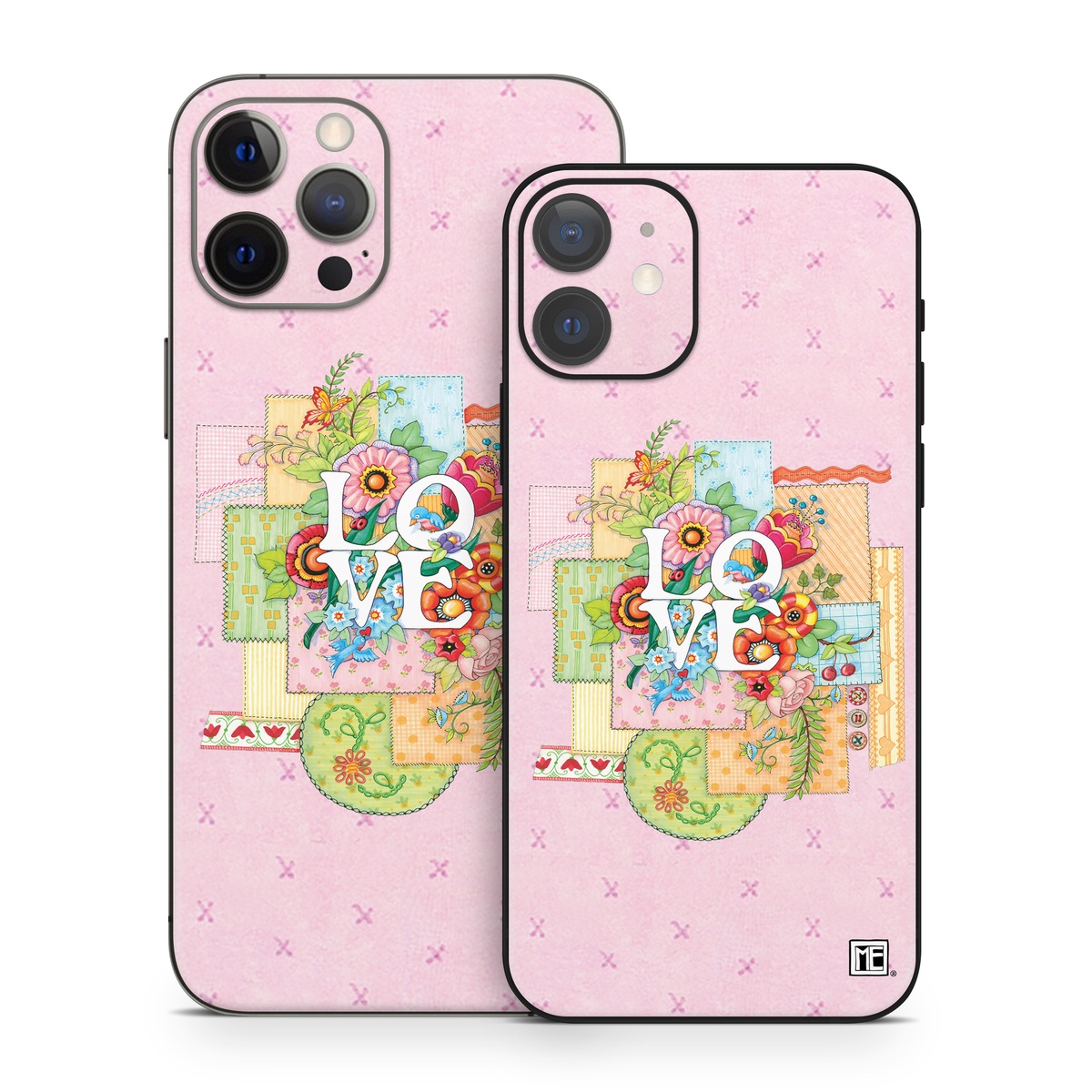iPhone 12 Series Skin design of Illustration, Graphics, Art, with pink, blue, white, orange, yellow, green, red colors