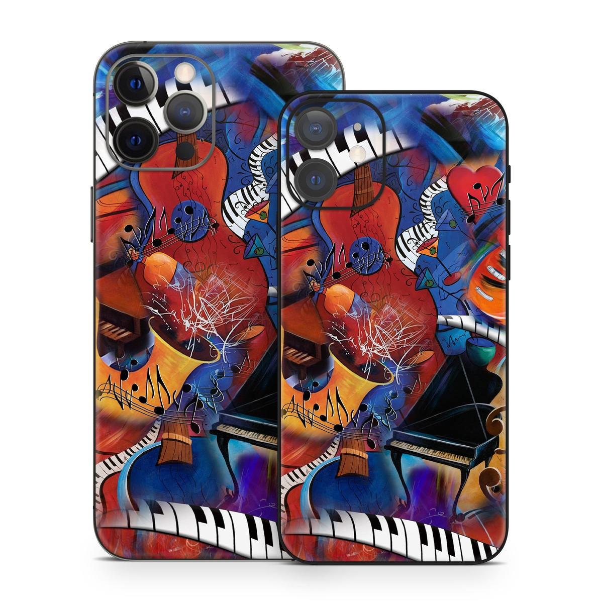 iPhone 12 Series Skin design of Art, Graffiti, Mural, Modern art, Street art, Psychedelic art, Fictional character, Graphic design, Visual arts, Animated cartoon, with black, red, blue, gray, green colors
