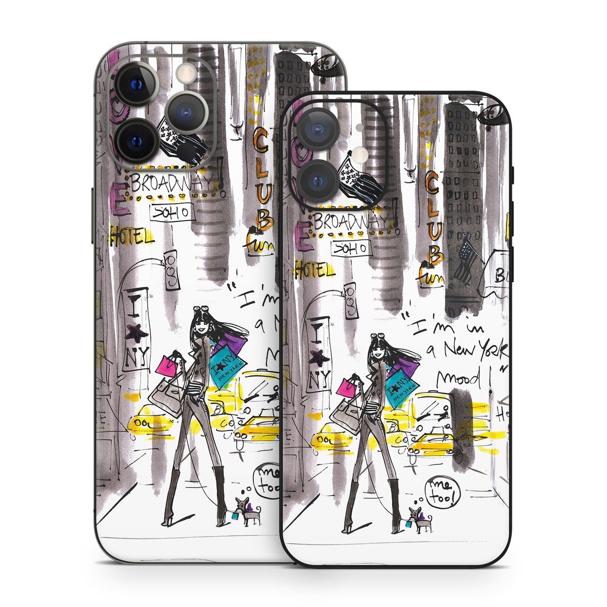 iPhone 12 Series Skin design of Drawing, Sketch, Fictional character, Graphic design, Illustration, Art, with gray, white, black, red, green colors