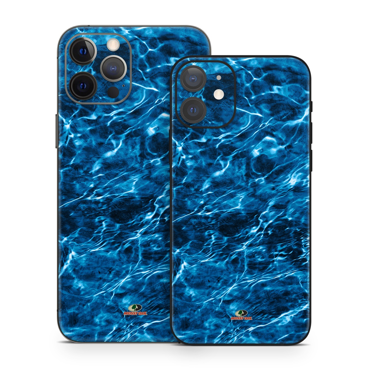 iPhone 12 Series Skin design of Blue, Water, Aqua, Turquoise, Azure, Electric blue, Sky, Pattern, Sea, Ocean, with blue, black colors