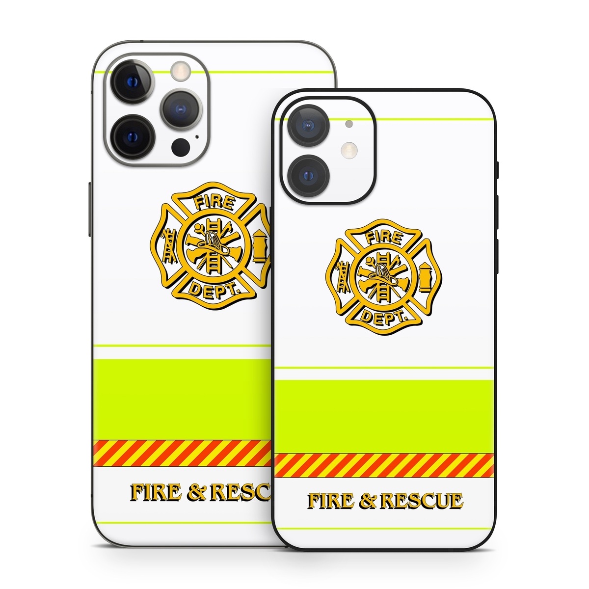 iPhone 12 Series Skin design of Yellow, Line, Font, Military rank, with white, green, red, yellow colors