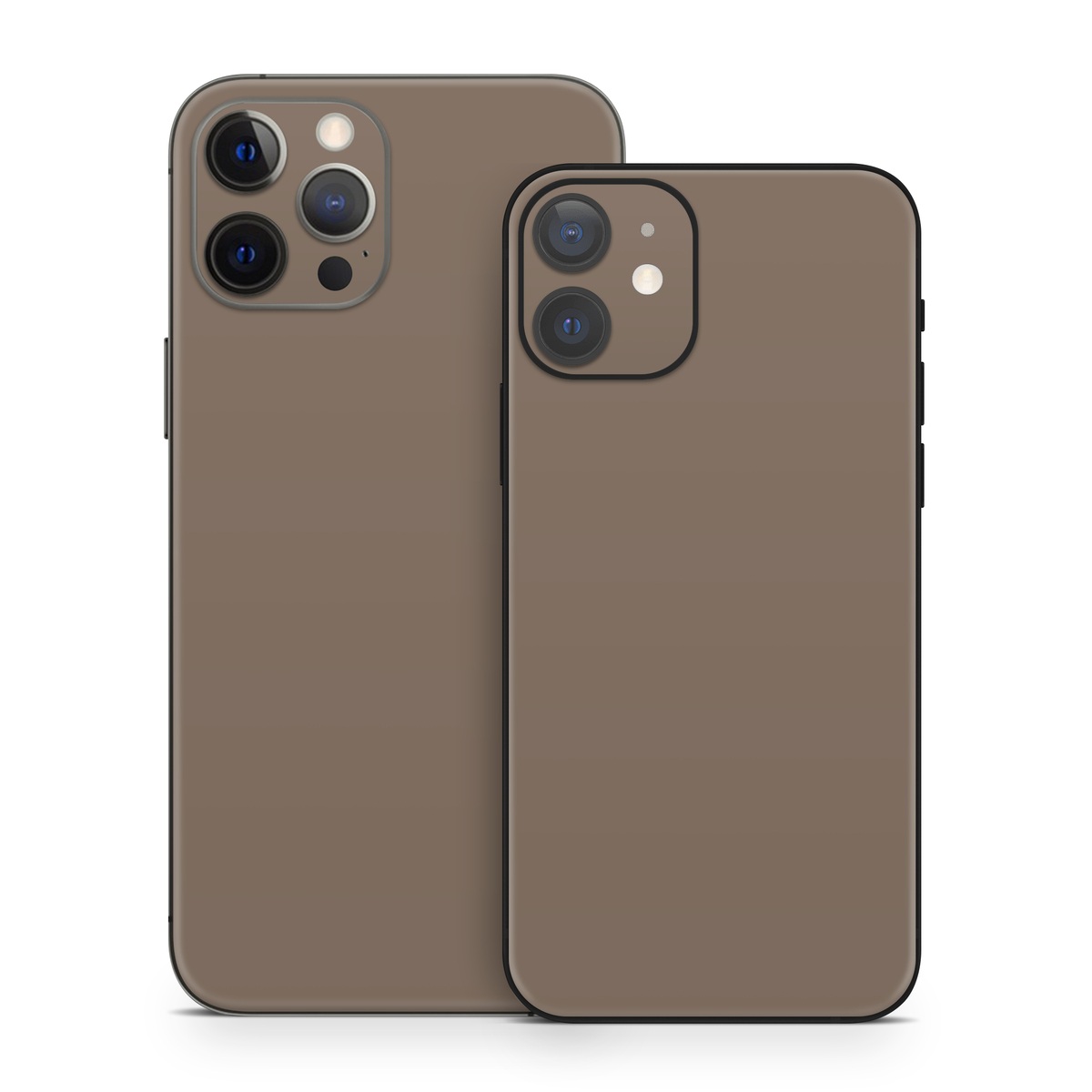 iPhone 12 Skin design of Brown, Text, Beige, Material property, Font with brown colors