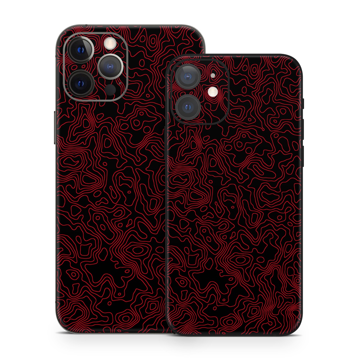 iPhone 12 Series Skin design of Pink, Art, Motif, Magenta, Font, Pattern, Symmetry, Rectangle, Circle, Electric blue, with black, red colors