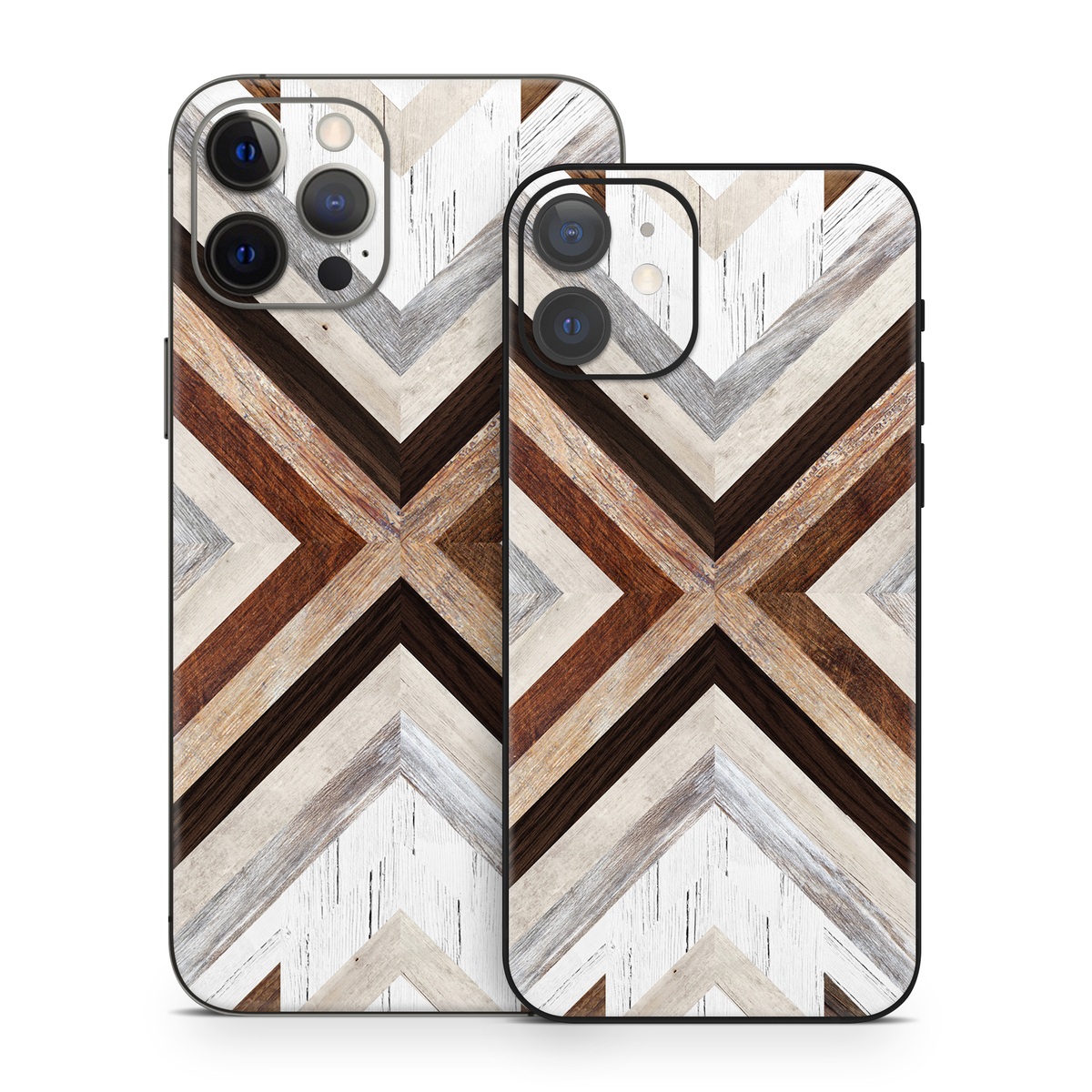 iPhone 12 Series Skin design of Architecture, Line, Pattern, Brown, Symmetry, Wood, Design, Building, Facade, Material property, with white, brown, gray colors