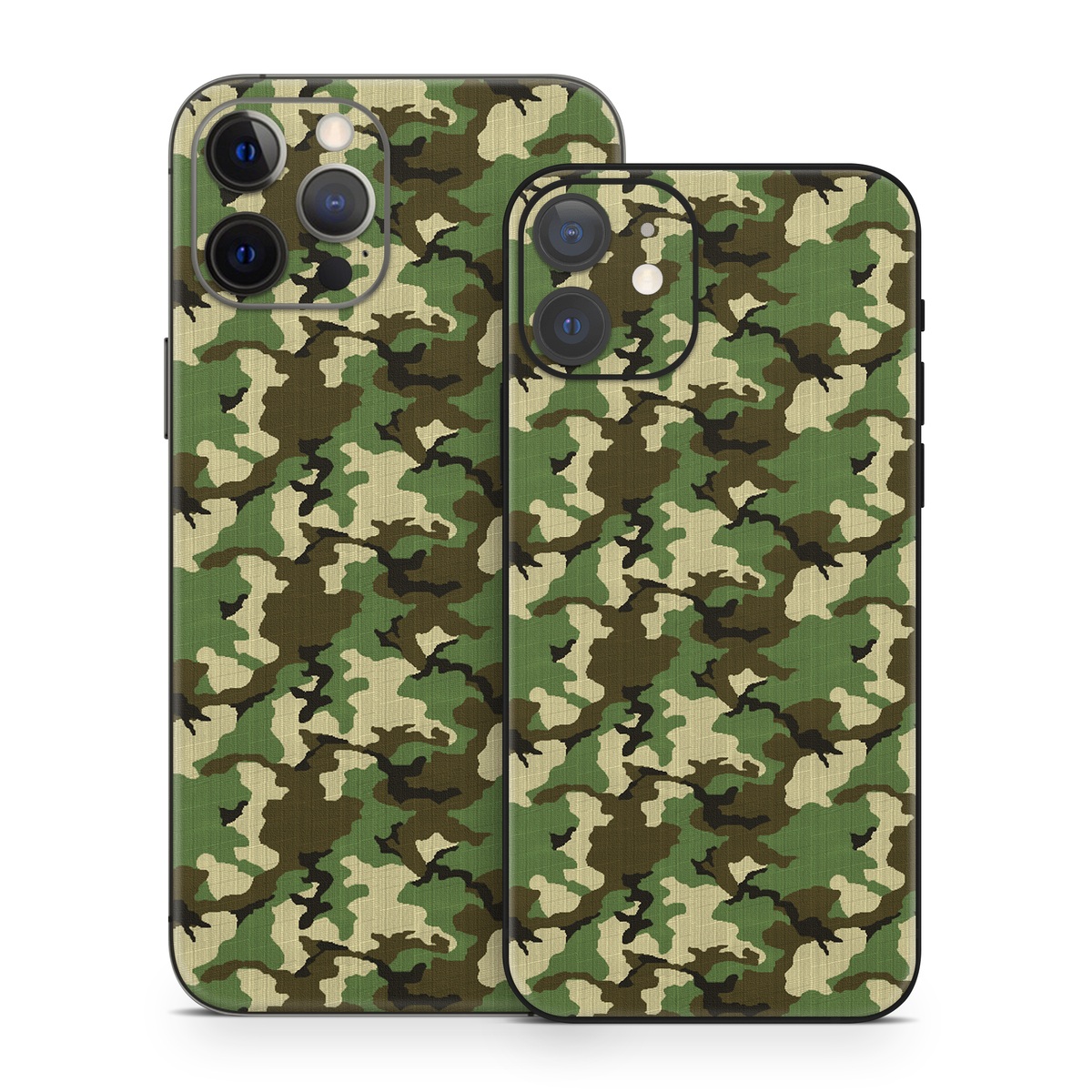 iPhone 12 Series Skin design of Military camouflage, Camouflage, Clothing, Pattern, Green, Uniform, Military uniform, Design, Sportswear, Plane, with black, gray, green colors