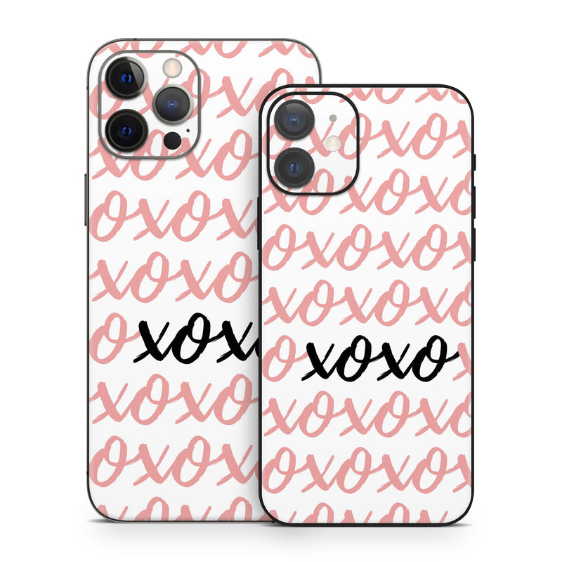 iPhone 12 Series Skin design of Font, Pattern, Magenta, Art, Event, Calligraphy, with white, pink, black colors