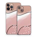 Abstract Pink and Brown iPhone 13 Series Skin