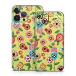 Button Flowers iPhone 13 Series Skin