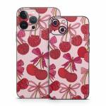 Cherry with Bows iPhone 13 Series Skin