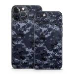 Digital Navy Camo iPhone 13 Series Skin