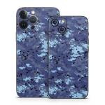 Digital Sky Camo iPhone 13 Series Skin