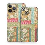 Ikat Floral iPhone 13 Series Skin