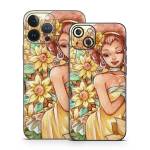 Lady Sunflower iPhone 13 Series Skin