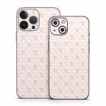 Patterned Hearts iPhone 13 Series Skin