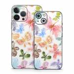 Pastel Butterflies iPhone 13 Series Skin