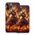Samurai Fire iPhone 13 Series Skin
