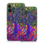 Stained Glass Tree iPhone 13 Series Skin