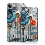 Steampunk Flowers iPhone 13 Series Skin