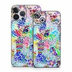 White Etching iPhone 13 Series Skin