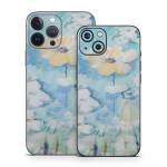 White & Blue iPhone 13 Series Skin