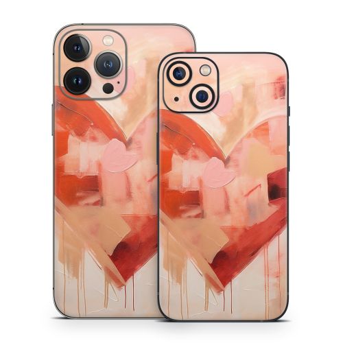 AbEx Hearts iPhone 13 Series Skin