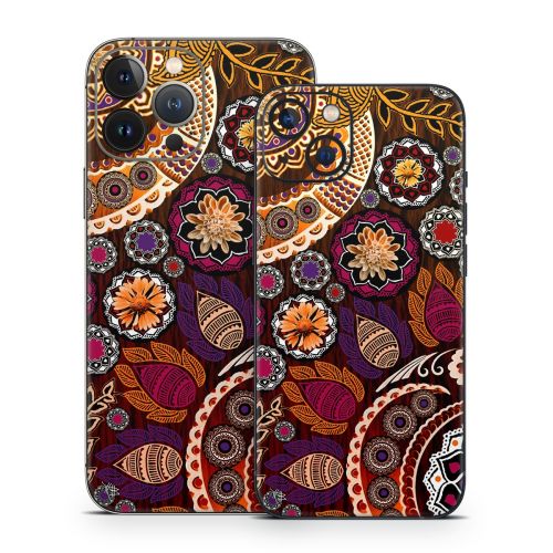 Autumn Mehndi iPhone 13 Series Skin