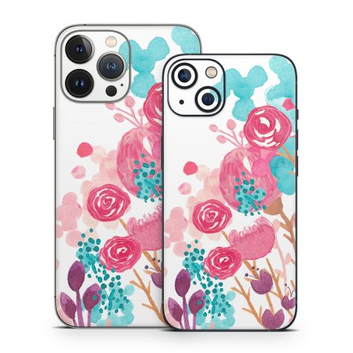 Blush Blossoms iPhone 13 Series Skin