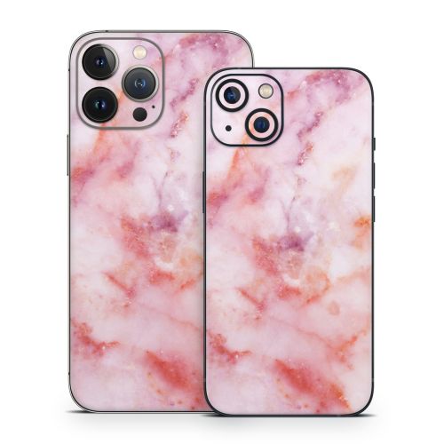 Blush Marble iPhone 13 Series Skin