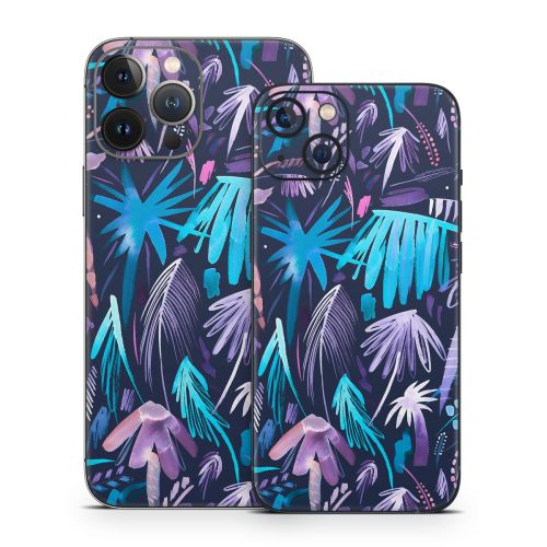 Brushstroke Palms iPhone 13 Series Skin