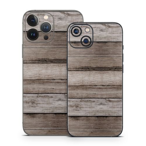 Barn Wood iPhone 13 Series Skin
