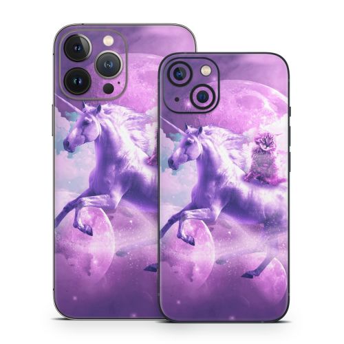 Cat Unicorn iPhone 13 Series Skin