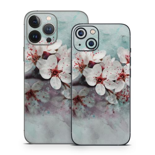 Cherry Blossoms iPhone 13 Series Skin