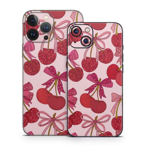 Cherry with Bows iPhone 13 Series Skin