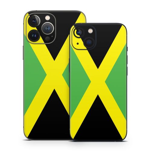 Jamaican Flag iPhone 13 Series Skin