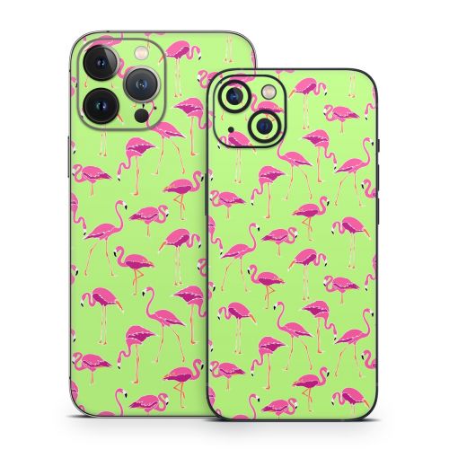 Flamingo Day iPhone 13 Series Skin