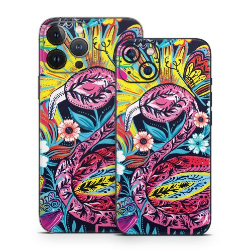 Flashy Flamingo iPhone 13 Series Skin