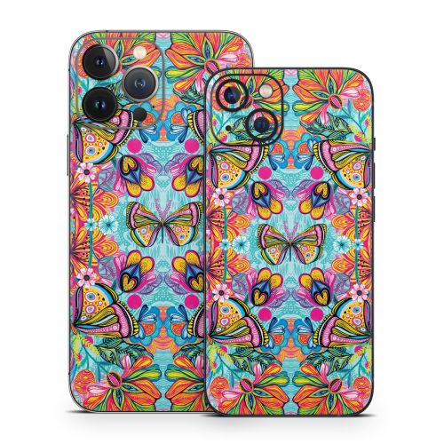 Free Butterfly iPhone 13 Series Skin
