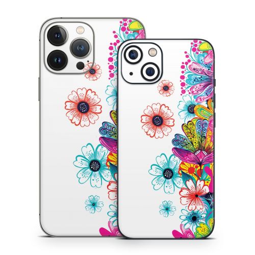 Intense Flowers iPhone 13 Series Skin