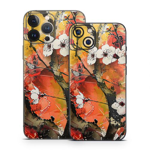 Japanese Blossoms iPhone 13 Series Skin